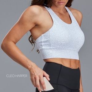 Aurelia Bralet in white crackle